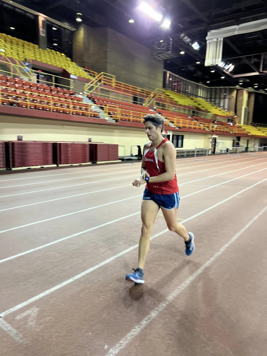 Boreal Alex  indoor track complexe sportif Claude-Robillard à Montréal