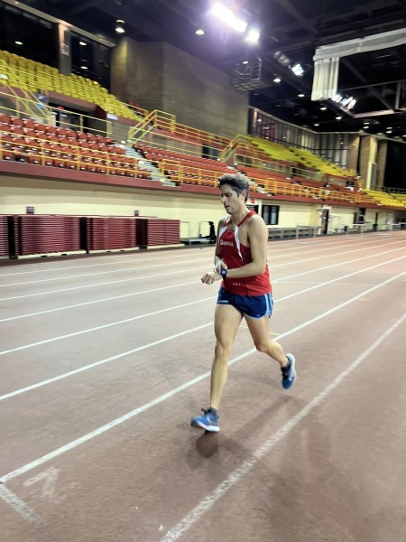 Boreal Alex  indoor track complexe sportif Claude-Robillard à Montréal