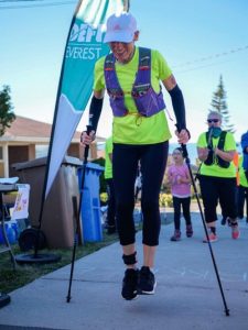 Line Pelletier en action, gagnante de la saison 2020