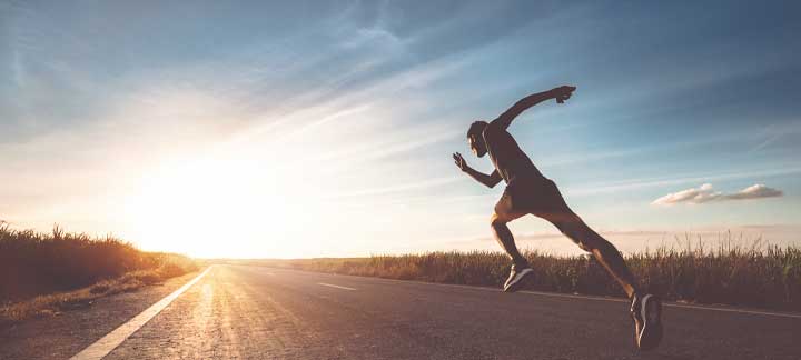 Un coureur en devenir