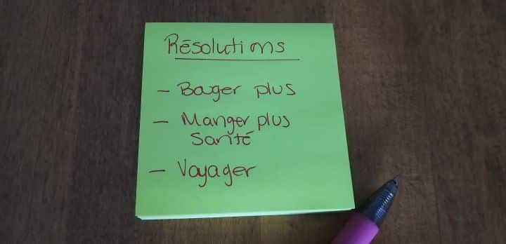 Savez-vous comment bien tenir vos résolutions?