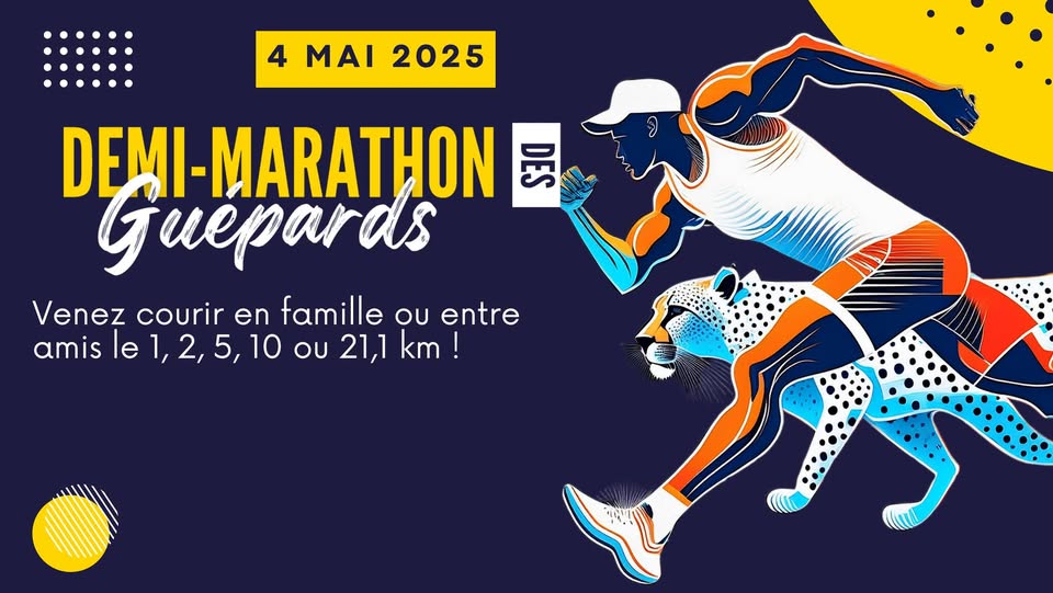 Le Demi-Marathon des Guépards à découvrir